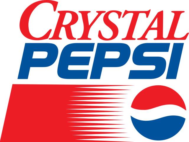 Crystal Pepsi logo